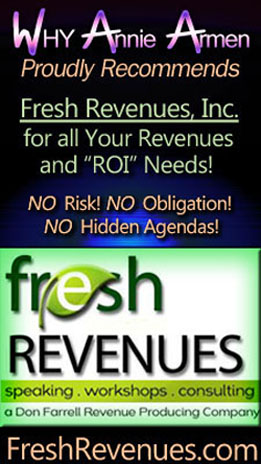Why Annie Armen Recommends Fresh Revenues, Inc.
